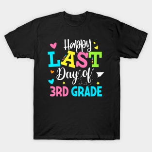 Last Day of 3rd Grade Kids Teacher Student Graduation T-Shirt